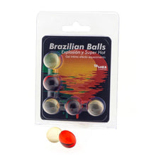 TALOKA - 5 BOLAS BRASILEIRAS GEL EMOCIONANTE SUPER QUENTE EFEITO - Sexshoptuga 