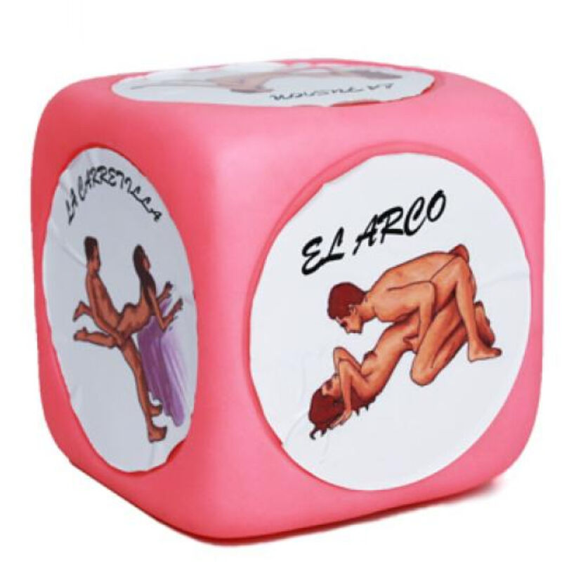 DIABLO PICANTE - SUPER GRANDE KAMASUTRA DADO DE POSTURAS ROSA - Sexshoptuga  Sexshoptuga 