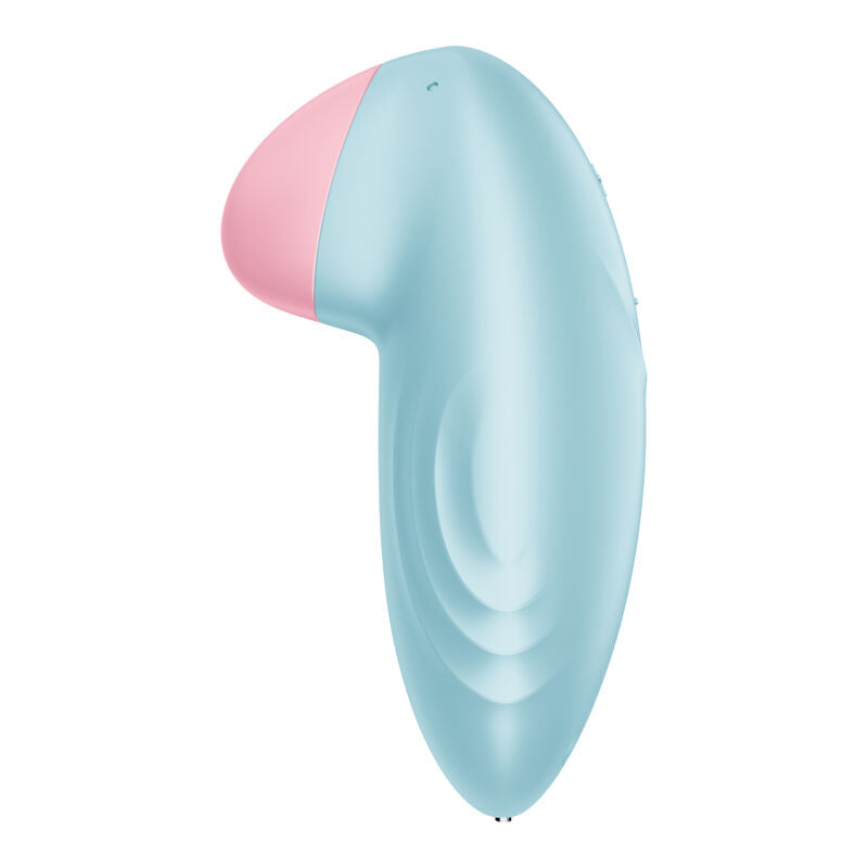 SATISFYER - VIBRADOR TROPICAL TIP LAY-ON AZUL - Sexshoptuga  Sexshoptuga 