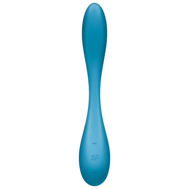 SATISFYER - MULTI VIBRADOR G-SPOT FLEX 5 AZUL - Sexshoptuga 