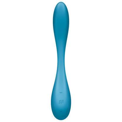 SATISFYER - MULTI VIBRADOR G-SPOT FLEX 5 AZUL - Sexshoptuga 