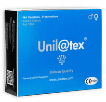 UNILATEX - PRESERVATIVOS NATURAIS 144 UNIDADES - Sexshoptuga