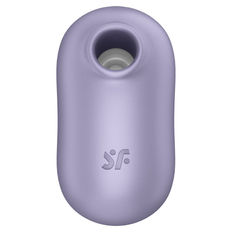 SATISFYER - PRO TO GO 2 ESTIMULADOR E VIBRADOR DE PULSO DE AR DUPLO VIOLETA - Sexshoptuga 