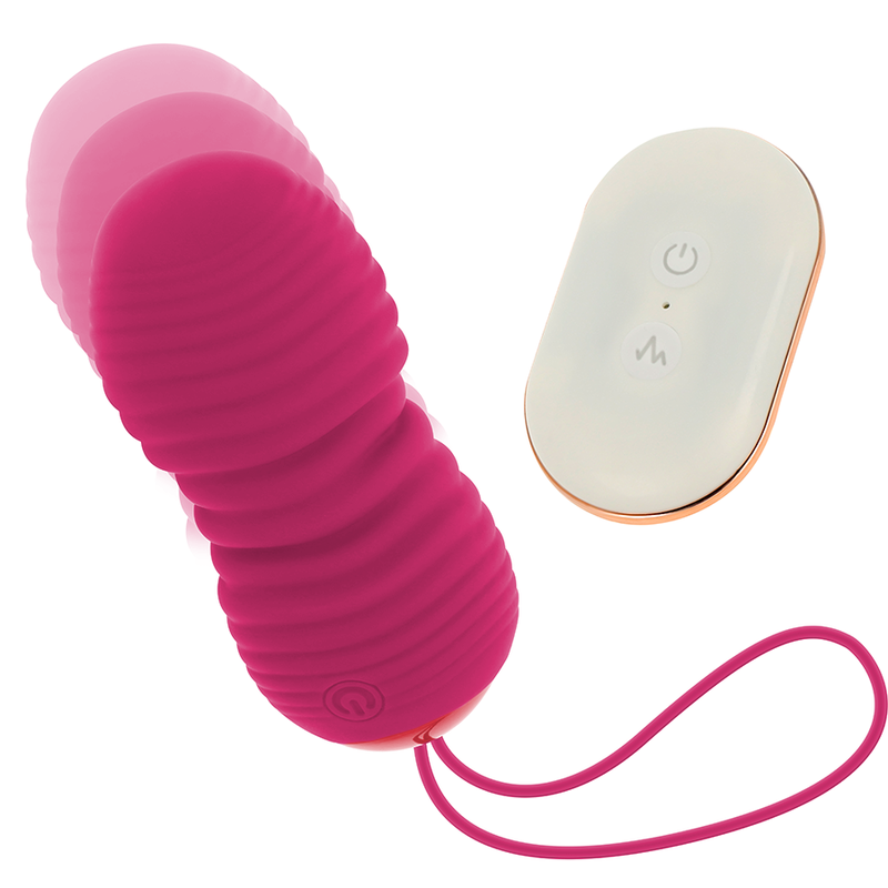 OHMAMA - OVO DE CONTROLE REMOTO 7 MODOS PARA CIMA E PARA BAIXO ROSA - Sexshoptuga  Sexshoptuga 