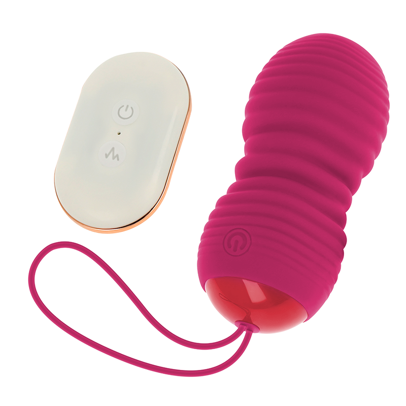 OHMAMA - OVO DE CONTROLE REMOTO 7 MODOS PARA CIMA E PARA BAIXO ROSA - Sexshoptuga  Sexshoptuga 