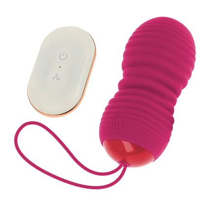 OHMAMA - OVO DE CONTROLE REMOTO 7 MODOS PARA CIMA E PARA BAIXO ROSA - Sexshoptuga 