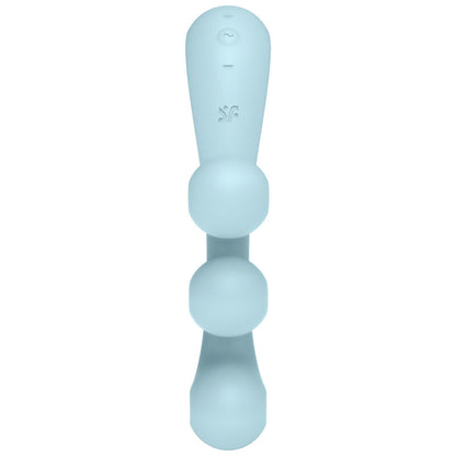 SATISFYER - MULTI VIBRADOR TRI BALL 2 AZUL - Sexshoptuga 