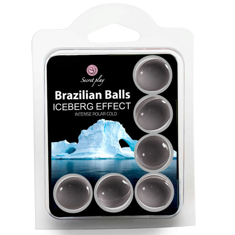 JOGO SECRETO CONJUNTO 6 BOLAS BRASILEIRAS EFEITO ICEBERG - Sexshoptuga 