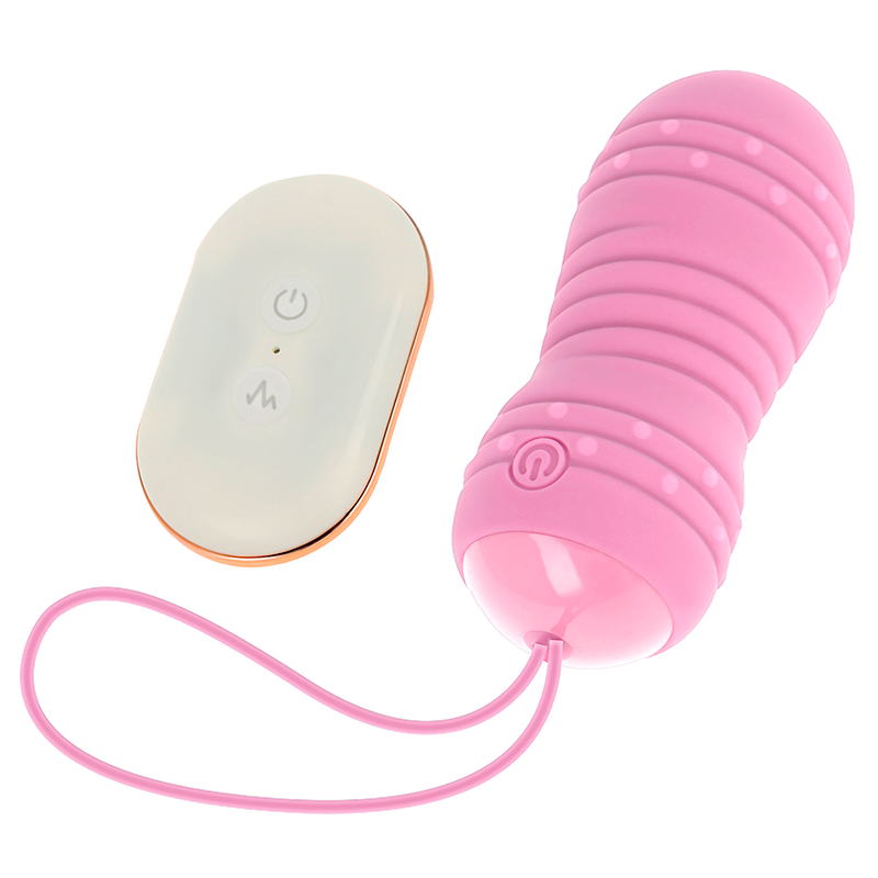 OHMAMA - OVO DE CONTROLE REMOTO 7 MODOS DE ROTAÇÃO ROSA - Sexshoptuga  Sexshoptuga 