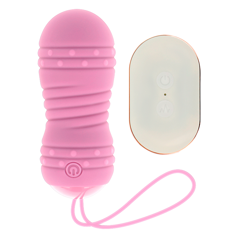 OHMAMA - OVO DE CONTROLE REMOTO 7 MODOS DE ROTAÇÃO ROSA - Sexshoptuga  Sexshoptuga 