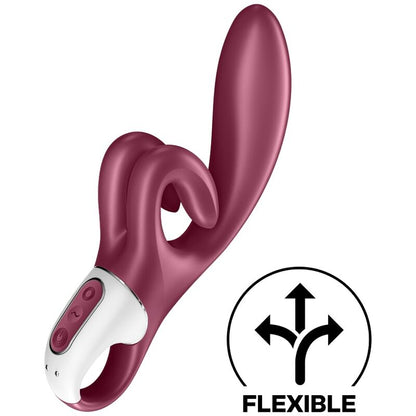 SATISFYER - TOUCH ME COELHO VIBRAO VERMELHO - Sexshoptuga 