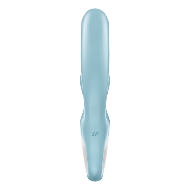 SATISFYER - LOVE ME COELHO VIBRAO AZUL - Sexshoptuga 