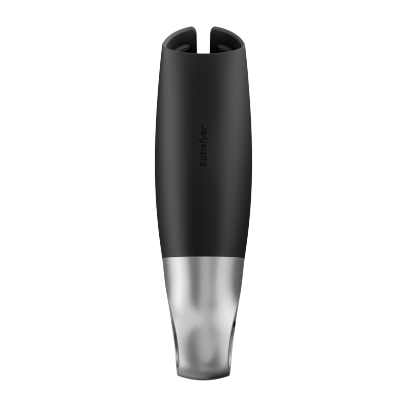 SATISFYER - MASTURBADOR POWER PRETO - Sexshoptuga 