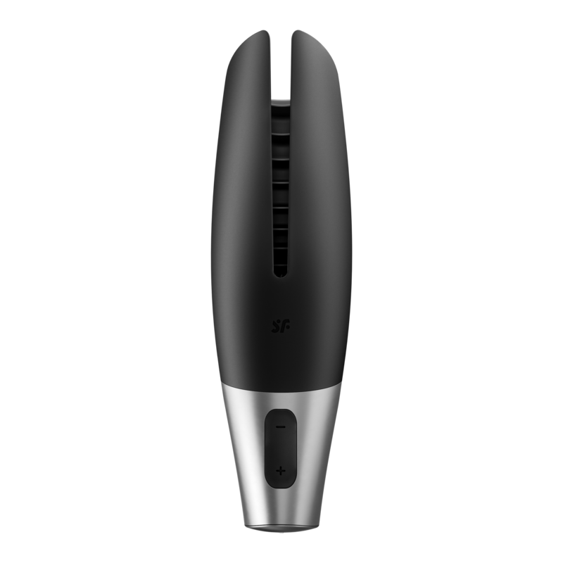 SATISFYER - MASTURBADOR POWER PRETO - Sexshoptuga 