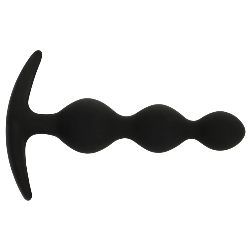 OHMAMA - CORRENTE DE BOLAS ANAIS 10 CM - PRETO - Sexshoptuga  Sexshoptuga 