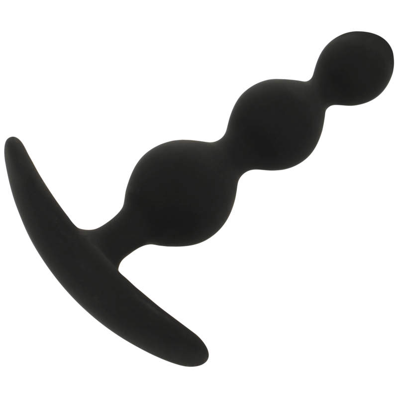 OHMAMA - CORRENTE DE BOLAS ANAIS 10 CM - PRETO - Sexshoptuga  Sexshoptuga 