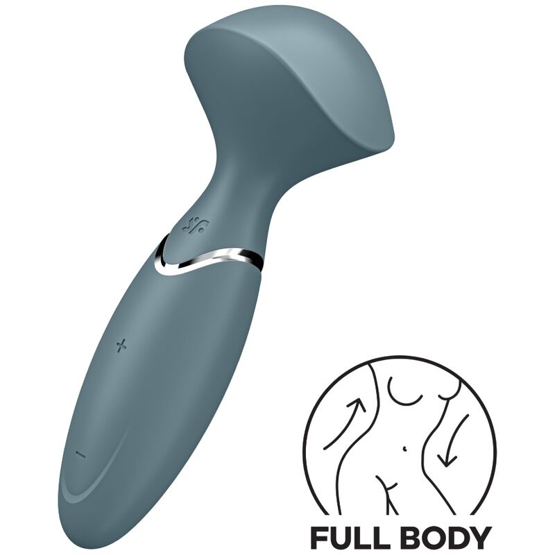 SATISFYER - MINI WOND-ER AZUL - Sexshoptuga  Sexshoptuga 