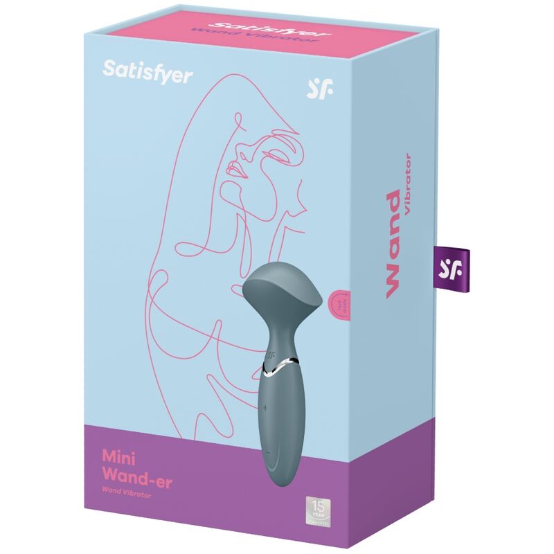 SATISFYER - MINI WOND-ER AZUL - Sexshoptuga  Sexshoptuga 