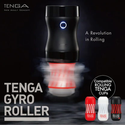 TENGA - MASTURBADOR DE COPO DE ROLO GYRO - Sexshoptuga 