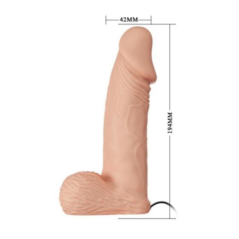 BAILE - ARNÊS DE ULTRA APAIXONADO 19.4 CM NATURAL - Sexshoptuga 