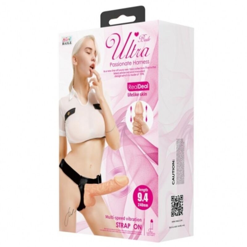 BAILE - ARNÊS DE ULTRA PASSIONATE 24 CM NATURAL - Sexshoptuga  Sexshoptuga 