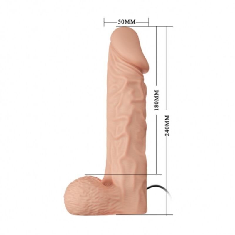 BAILE - ARNÊS DE ULTRA PASSIONATE 24 CM NATURAL - Sexshoptuga  Sexshoptuga 