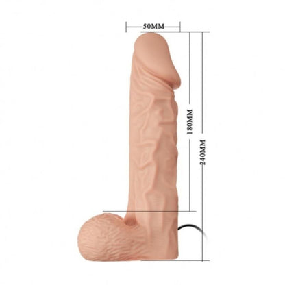 BAILE - ARNÊS DE ULTRA PASSIONATE 24 CM NATURAL - Sexshoptuga 