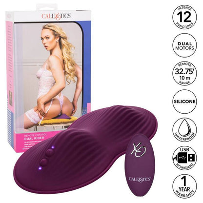 CALEXOTICS - CONTROLE REMOTO DUAL RIDER - Sexshoptuga 