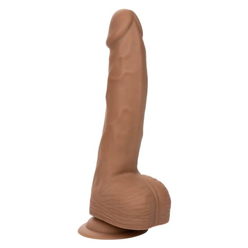 CALEXOTICS - PREGOS DE SILICONE 20.32 CM CASTANHO - Sexshoptuga 