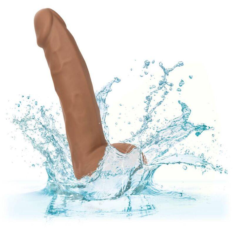 CALEXOTICS - PREGOS DE SILICONE 20.32 CM CASTANHO - Sexshoptuga 