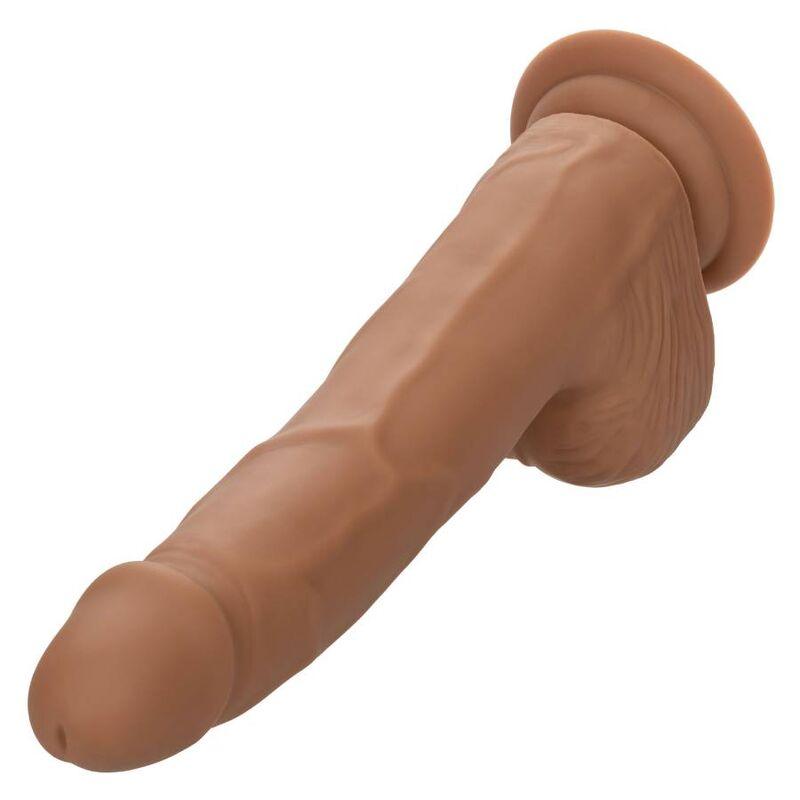 CALEXOTICS - PREGOS DE SILICONE 20.32 CM CASTANHO - Sexshoptuga 