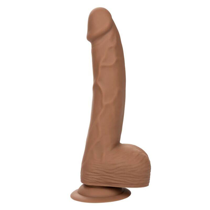 CALEXOTICS - PREGOS DE SILICONE 20.32 CM CASTANHO - Sexshoptuga 