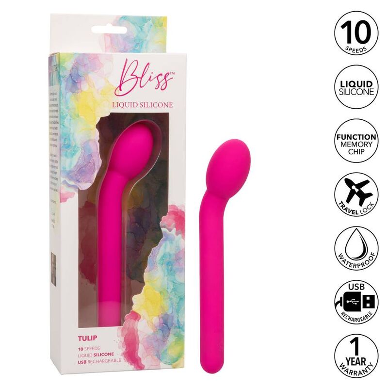 CALEXOTICS - BLISS TULIPA ROSA - Sexshoptuga  Sexshoptuga 