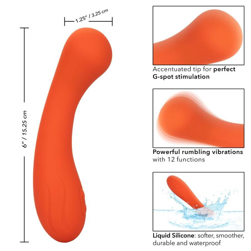 CALEXOTICS - STELLA G-WAND LARANJA - Sexshoptuga 