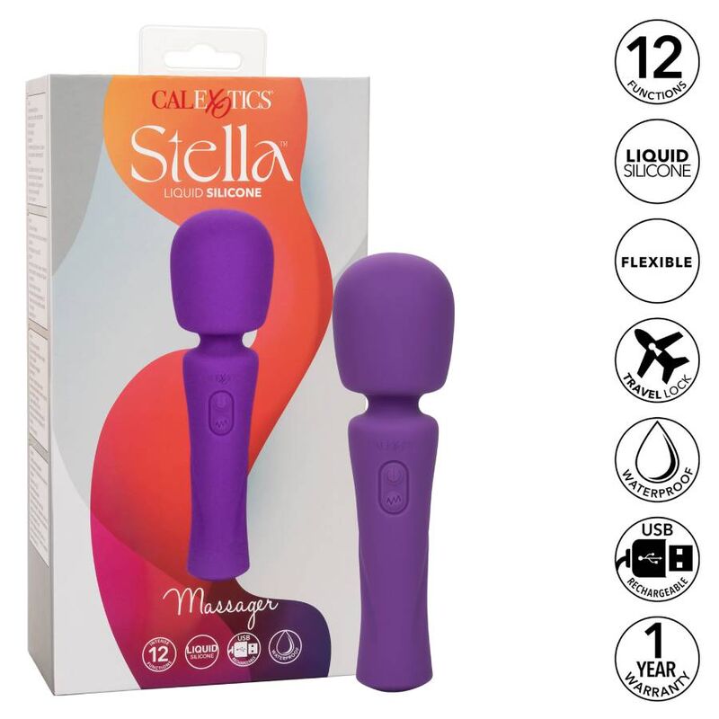 CALEXOTICS - STELLA MASSAGER VIOLETA - Sexshoptuga  Sexshoptuga 