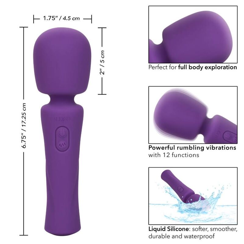 CALEXOTICS - STELLA MASSAGER VIOLETA - Sexshoptuga  Sexshoptuga 