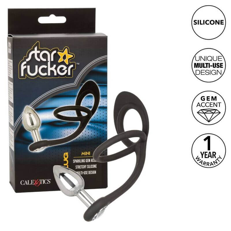 CALEXOTICS - ESTRELA FUCKER MINI PLUG - Sexshoptuga  Sexshoptuga 