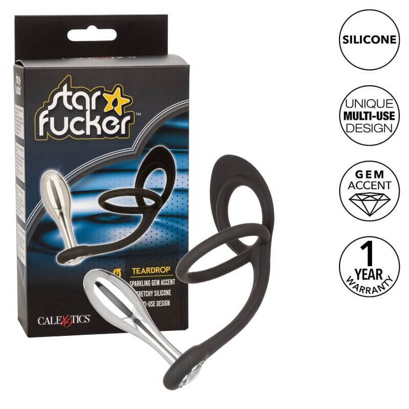 CALEXOTICS - PLUG DE LGRIMA ESTRELA FUCKER - Sexshoptuga  Sexshoptuga 