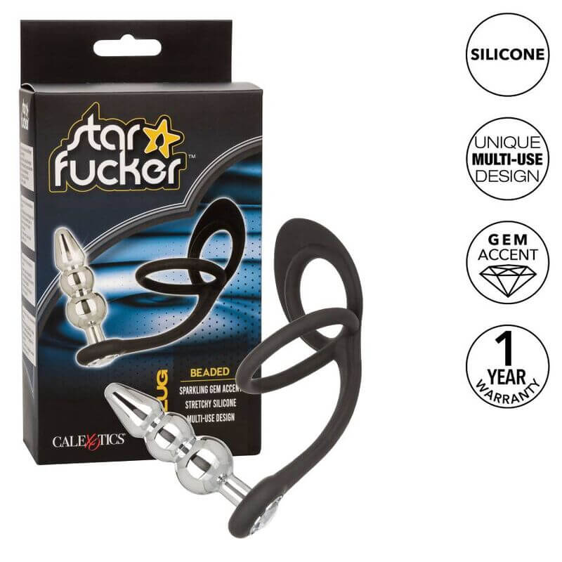 CALEXOTICS - STAR FUCKER PLUG DE FRISAS - Sexshoptuga  Sexshoptuga 