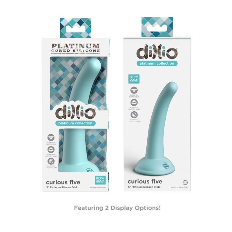 DILLIO - CURIOUS FIVE 12,7 CM VERDE - Sexshoptuga 