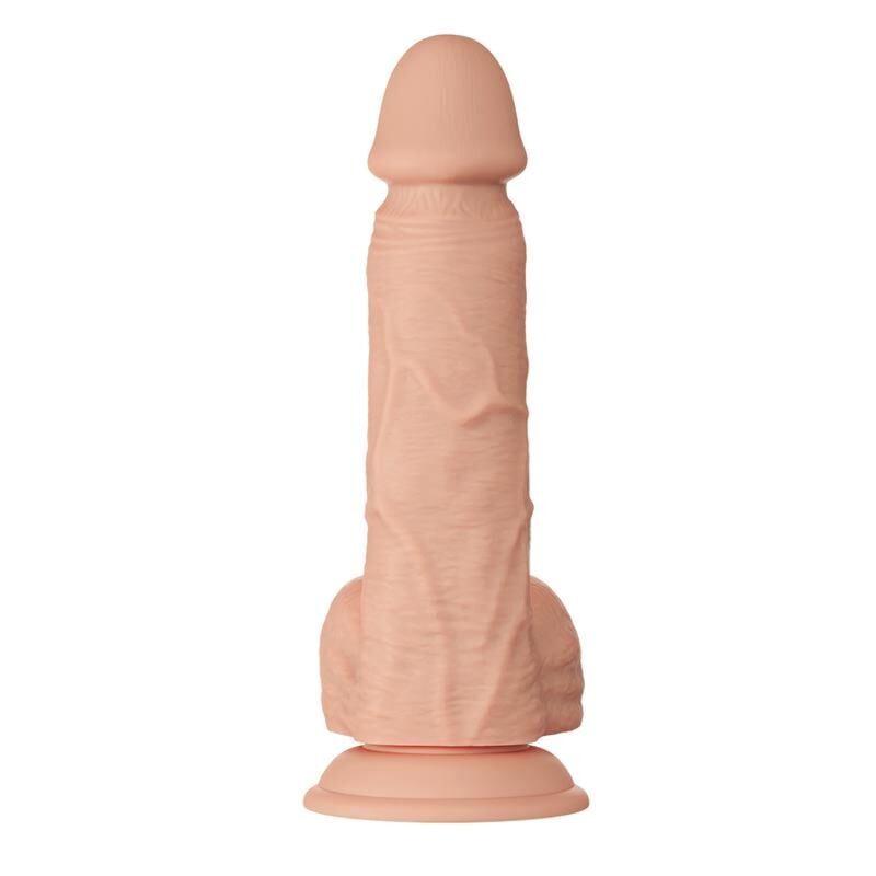 BAILE - BELO ENCONTRO BAHAMUT DILDO REALÍSTICO FLEXÍVEL 21.8 CM NATURAL - Sexshoptuga  Sexshoptuga 