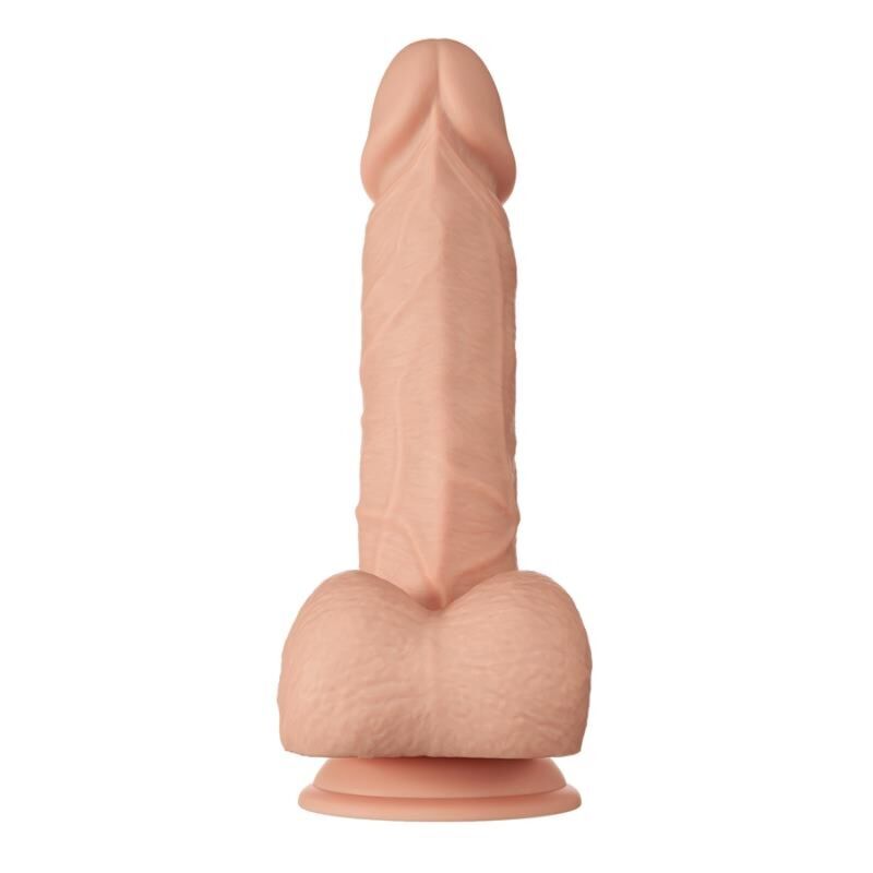 BAILE - BELO ENCONTRO BAHAMUT DILDO REALÍSTICO FLEXÍVEL 21.8 CM NATURAL - Sexshoptuga  Sexshoptuga 