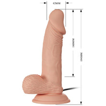 BAILE - LINDO ENCONTRO VIBRAO ZEBULON 19.4 CM NATURAL - Sexshoptuga  Sexshoptuga 