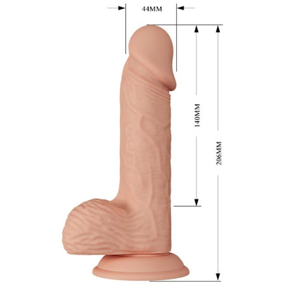 BAILE - LINDO ENCONTRO VIBRAO CATOBLEPAS 20.6 CM NATURAL - Sexshoptuga 