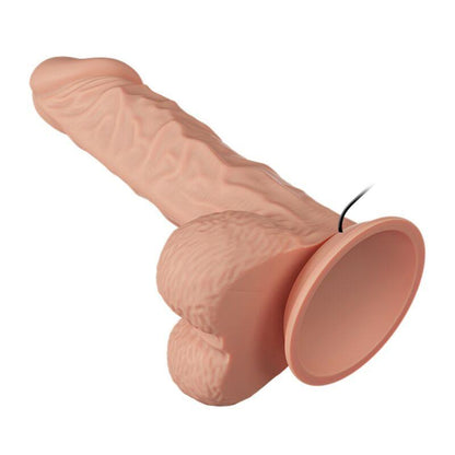 BAILE - LINDO ENCONTRO VIBRAO BURAQ 24 CM NATURAL - Sexshoptuga 