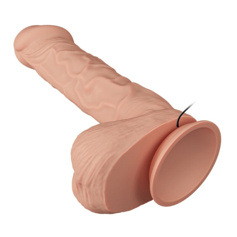 BAILE - BELO ENCONTRO VIBRAO BERQRISI 26 CM NATURAL - Sexshoptuga 