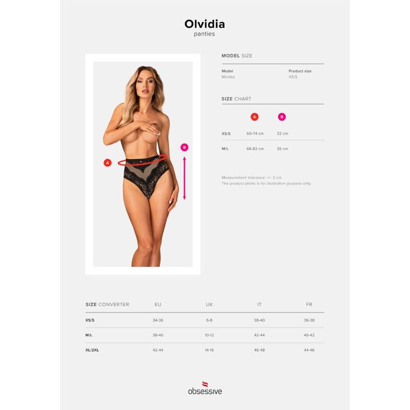 OBSESSIVE - CALA OLVIDIA XS/S - Sexshoptuga 