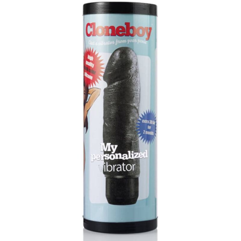 CLONEBOY - KIT CLONER DE PÉNIS COM VIBRAÇÃO PRETO - Sexshoptuga 