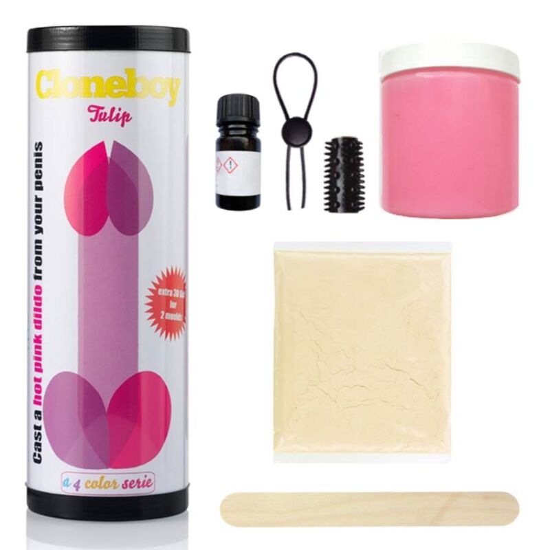 CLONEBOY - DILDO TULIP INTENSE PINK - Sexshoptuga  Sexshoptuga 