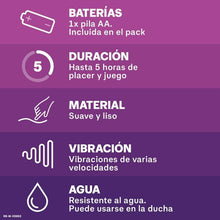 DUREX - VIBRADOR PURE FANTASY ORGÁSMICO INTENSO - Sexshoptuga  Sexshoptuga 